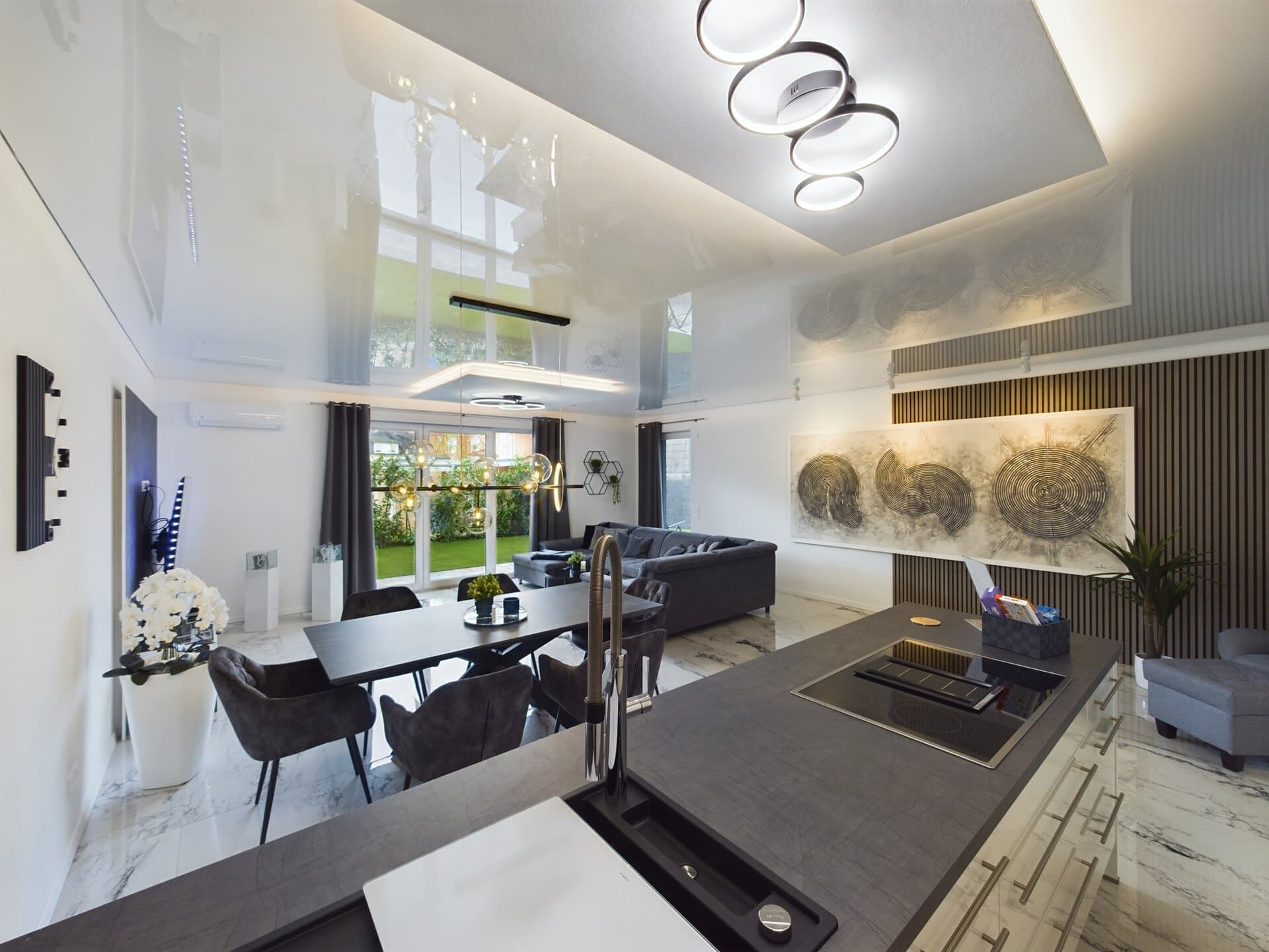 mackenbach-37a-1st-floor-07 Modern spacious living room in a 3-bedroom TLA apartment near Ramstein Air Base.